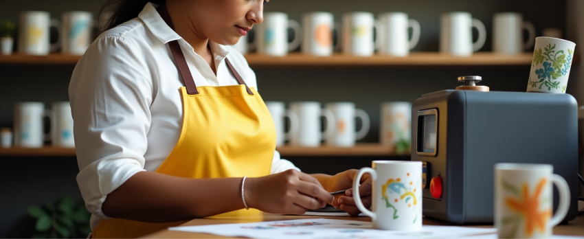 Custom mug printing in Delhi